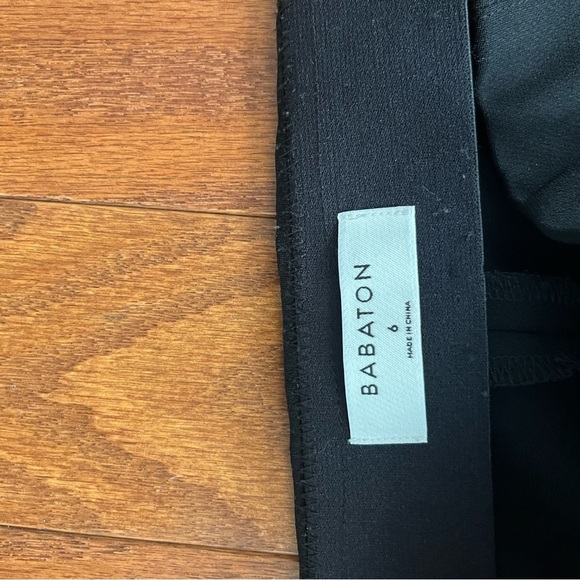 Aritzia Babaton Cassatt Pant Black Size 6 - Picture 9 of 10